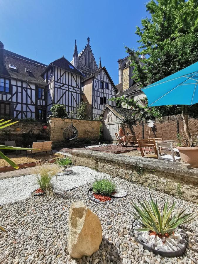 Les Cieux De La Cathedrale - Calme - Jardin - Wifi Apartment Troyes Exterior photo
