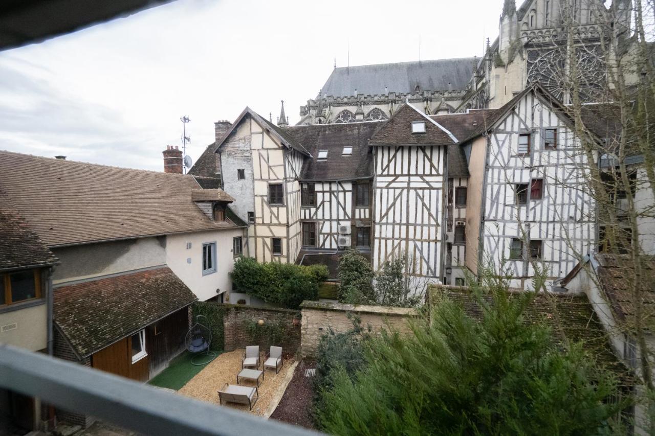 Les Cieux De La Cathedrale - Calme - Jardin - Wifi Apartment Troyes Exterior photo